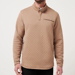 Travis Mathew Transatlantic Quarter Zip Portabella